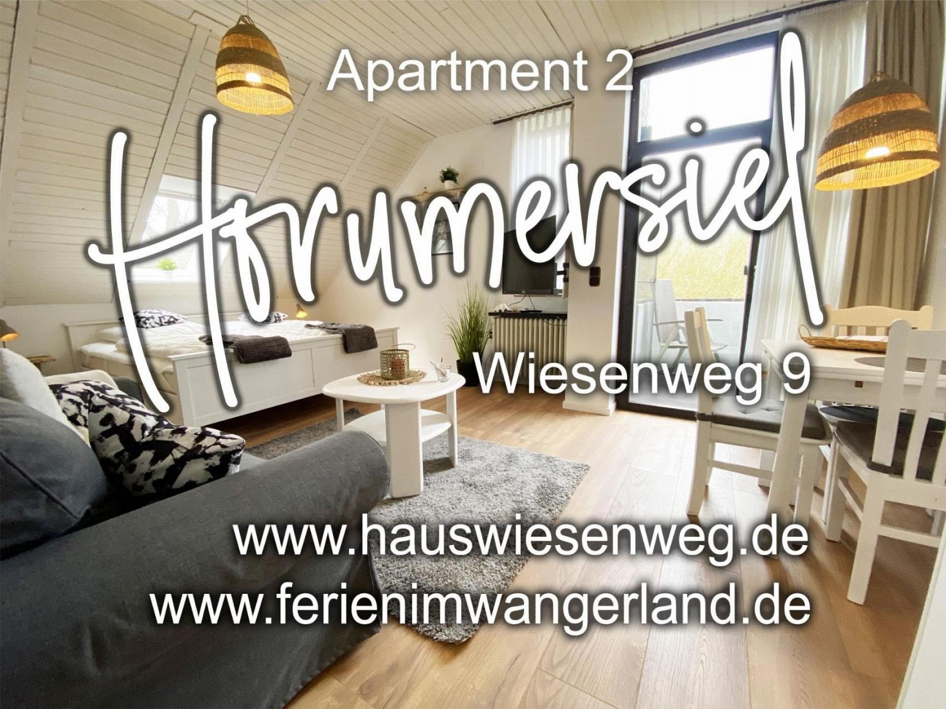 Ferien im Wangerland - Haus Wiesenweg - Apartment 2 (1.OG)